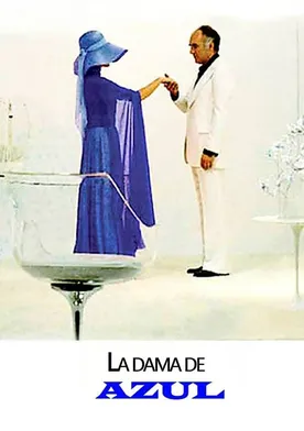 Poster La dama de azul