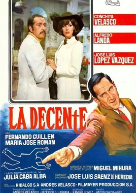 Poster La decente