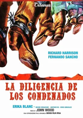 Poster La diligencia de los condenados