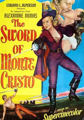 Poster La espada de Monte Cristo