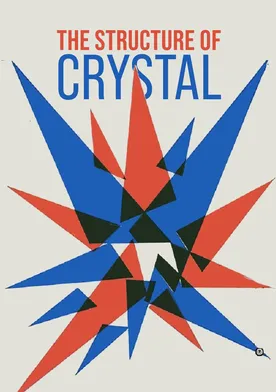 Poster La estructura de cristal