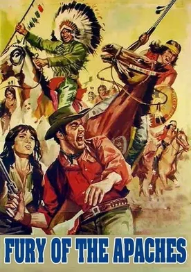 Poster de La furia de los apaches