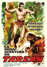 Poster La gran aventura de Tarzán