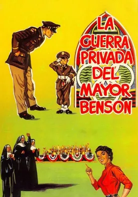 Poster La guerra privada del mayor Benson