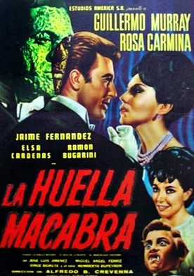 Poster La huella macabra