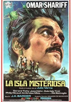 Poster La isla misteriosa y el Capitán Nemo