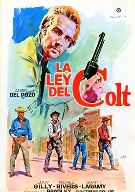 Poster La ley del Colt