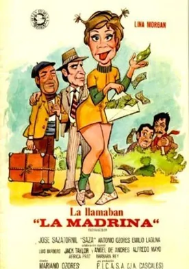Poster de La llamaban La Madrina