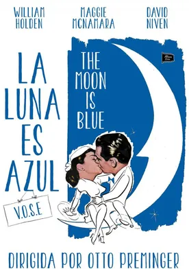 Poster La luna es azul