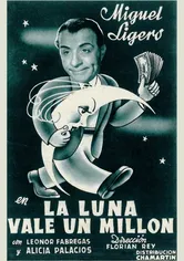 Poster La luna vale un millón