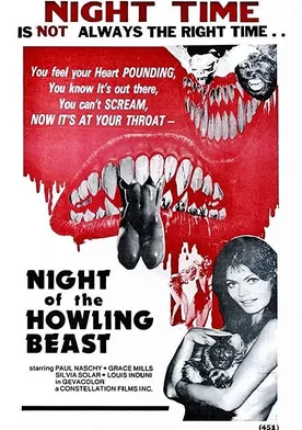 Poster de La maldición de la bestia