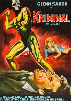 Poster La máscara del criminal