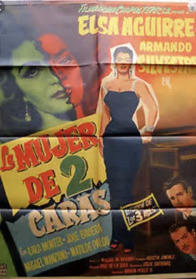 Poster La mujer de dos caras