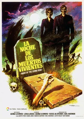 Poster La noche de los muertos vivos