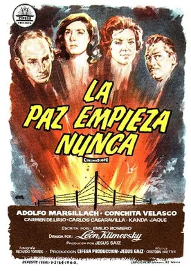 Poster La paz empieza nunca