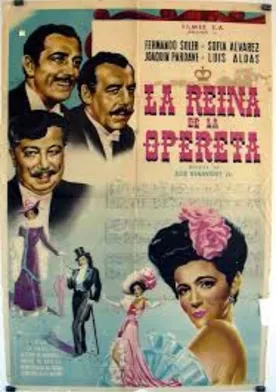 Poster La reina de la opereta