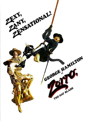 Poster La última locura de Zorro