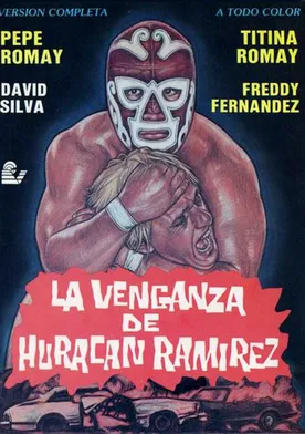 Poster La venganza de Huracán Ramirez