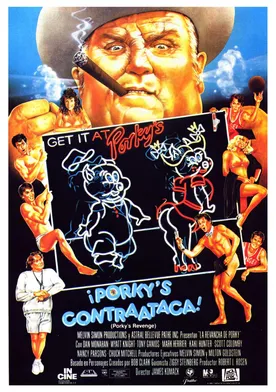 Poster de La venganza de Porky's