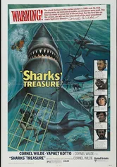 Poster La venganza de los tiburones