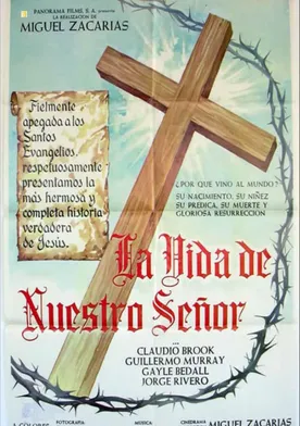 Poster La vida de nuestro señor Jesucristo