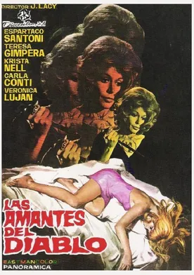 Poster Las amantes del diablo