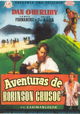 Poster Las aventuras de Robinson Crusoe