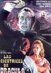 Poster Las cicatrices de Drácula