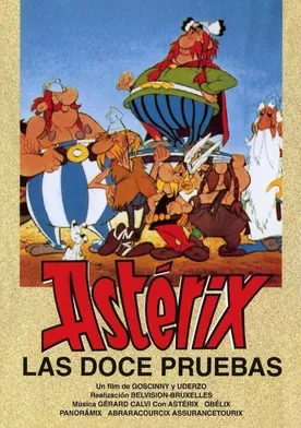 Poster Las doce pruebas de Astérix