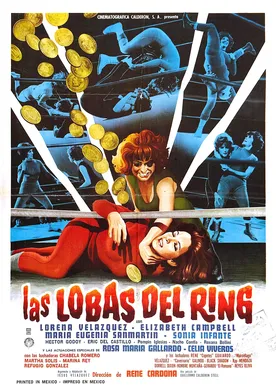 Poster Las lobas del ring