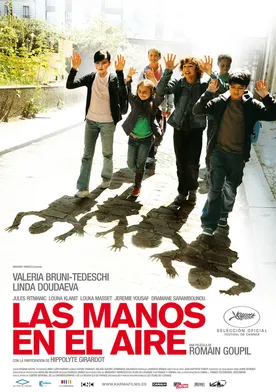 Poster Las manos en el aire