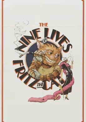 Poster Las nueve vidas de Fritz el gato