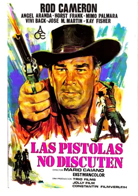 Poster Las pistolas no discuten