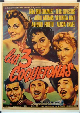 Poster Las tres coquetonas