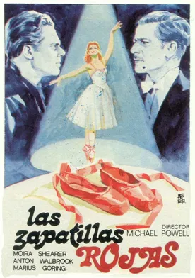 Poster Las zapatillas rojas