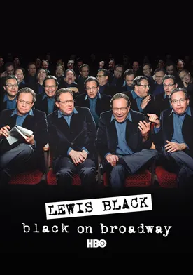 Poster Lewis Black: Black on Broadway