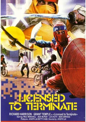 Poster de Licencia Ninja para matar