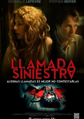 Poster Llamada siniestra