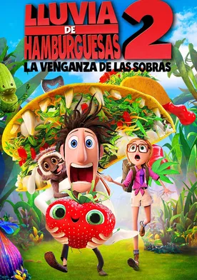 Poster Lluvia de hamburguesas 2: La venganza de las sobras