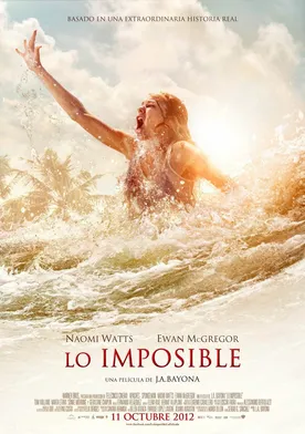 Poster Lo imposible