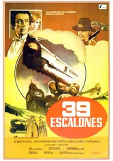 Poster Los 39 escalones