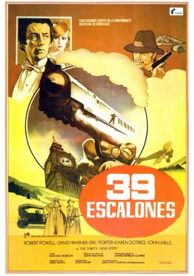 Poster de Los 39 escalones