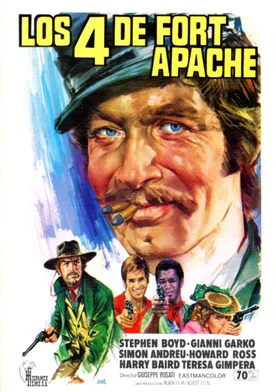 Poster Los 4 de Fuerte Apache