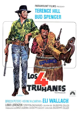 Poster de Los 4 del Ave María