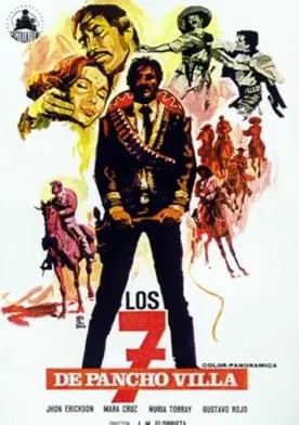 Poster Los 7 de Pancho Villa