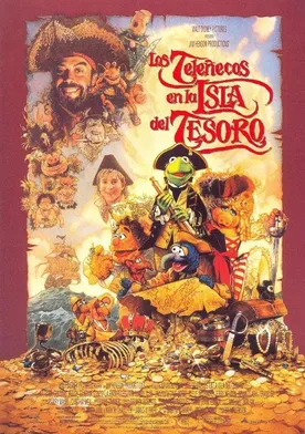 Poster Los Muppets en la isla del tesoro