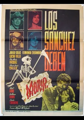 Poster Los Sánchez deben morir