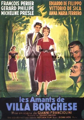 Poster Los amantes de Villa Borghese