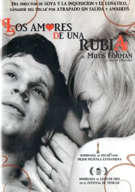 Poster Los amores de una rubia