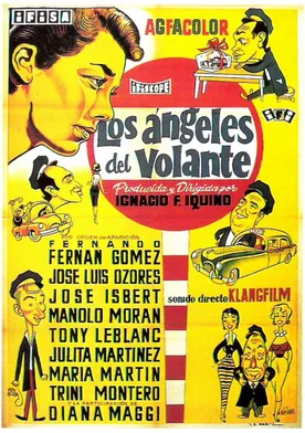 Poster Los ángeles del volante